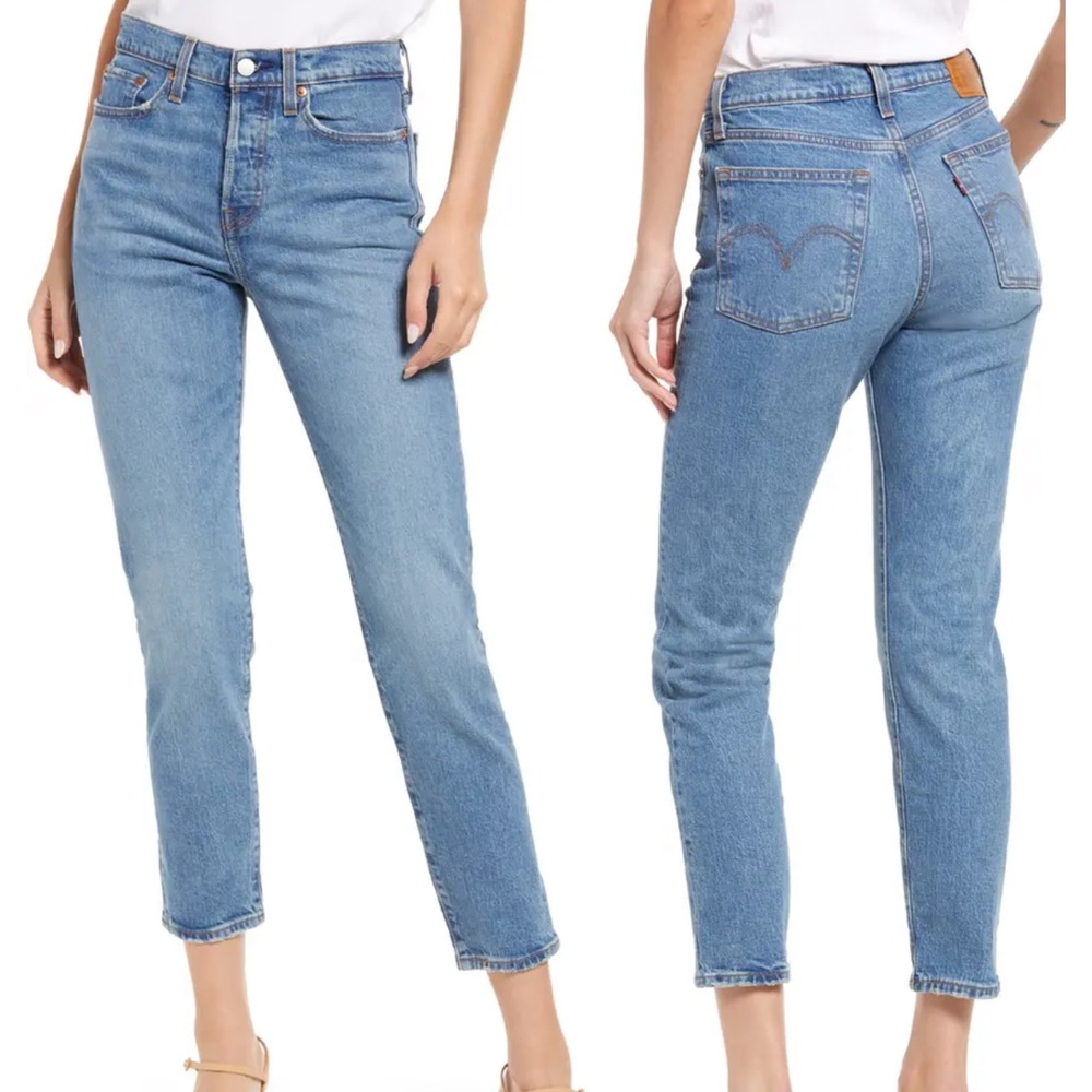 Levi’s Wedgie Icon Fit High Waist Straight Leg Jeans - Color These Dreams